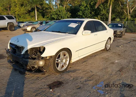 2006 Mercedes-Benz S 430 from USA, damaged, VIN WDBNG70J86A463976